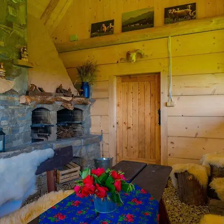 בקתה Widokowe Wooden Luxury With Private Jacuzzi זאוב