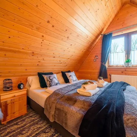 Widokowe Wooden Luxury & Jacuzzi Chalet Zab