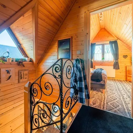 Dağ evi Domki Widokowe Wooden Pod Gubalowka Z Jacuzzi *