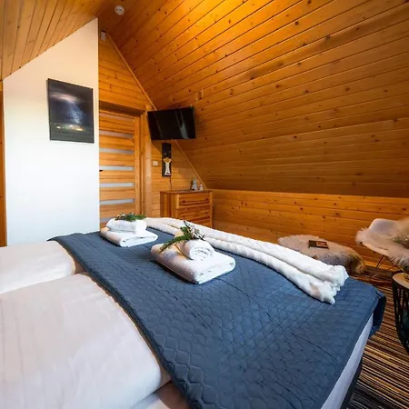 Domki Widokowe Wooden Pod Gubalowka Z Jacuzzi Zab
