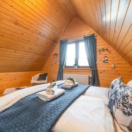 木屋 Widokowe Wooden Pod Gubalowka Z Jacuzzi *