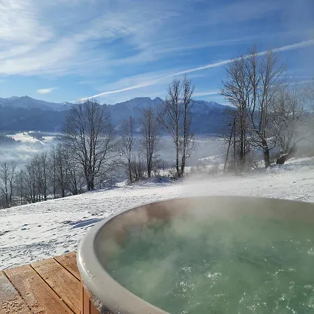 Widokowe Wooden Pod Gubalowka Z Jacuzzi 木屋 扎布