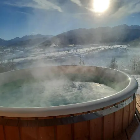 Widokowe Wooden Pod Gubalowka Z Jacuzzi 木屋 扎布