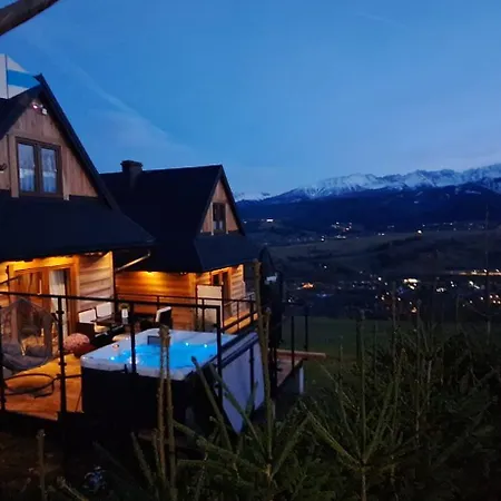 Domki Widokowe Wooden Pod Gubalowka Z Jacuzzi