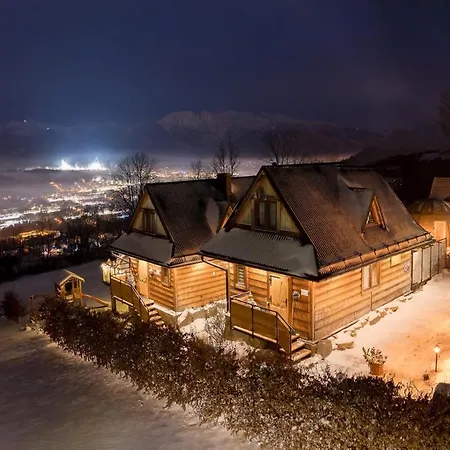 Domki Widokowe Wooden Pod Gubalowka Z Jacuzzi