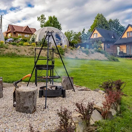 Domki Widokowe Wooden Pod Gubalowka Z Jacuzzi Zab
