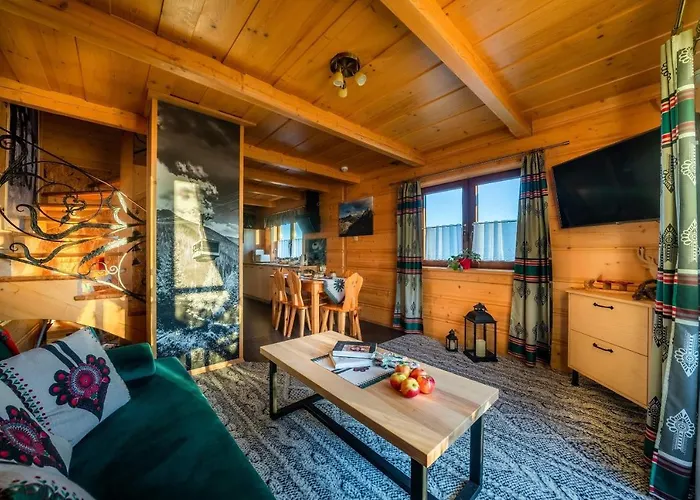 Widokowe Wooden Luxury With Private Jacuzzi Chalet