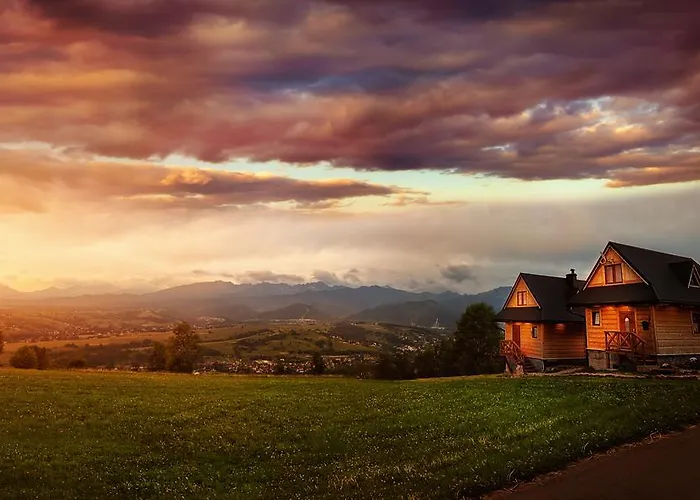 Widokowe Wooden Luxury With Private Jacuzzi Chalet